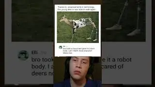 Robot Deer Scares Me Percent More