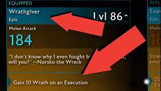 How To Get The Wrathgiver In Shadow Of War