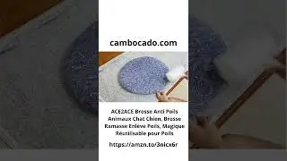 ACE2ACE Brosse Anti Poils Animaux , Brosse Ramasse Enl&egrave;ve Poils, magique R&eacute;utilisable pour Poils