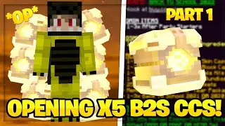 OPENING 5 BACK 2 SCHOOL COSMIC CRATES!!! (PART 1) | CosmicPVP Factions #12
