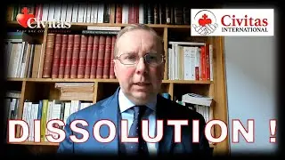 Alain Escada r&eacute;agit &agrave; la dissolution de Civitas.