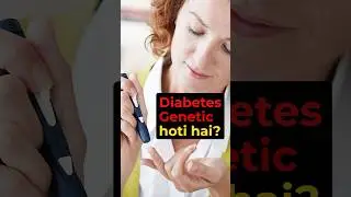 Think again!Diabetes isn&rsquo;t just about genetics,it&rsquo;s about lifestyle.#DiabetesMyth #preventdiabetes