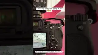 Freezing problem with my Sony A7iv