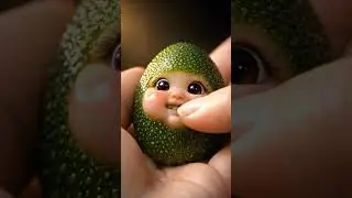 Baby Eating ASMR Reel #aibaby #foodbaby #asmrshorts  #aishorts