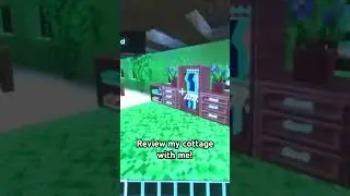 Review my cottage! #Minecraft #cottagecore