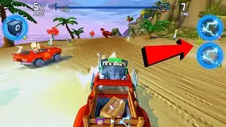 ⚡ CHAIN LIGHTNING POWERUP INSANE MODE! 😱 OLD TIMER CAR DOMINATES! | Beach Buggy Racing 2