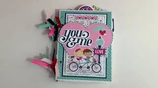You & Me Scrapbook Album by Artsy Albums