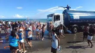 SALVADOR BAHIA - BLOCOS DE SAMBA BANHO DE MANGUEIRA NA LAVAGEM DE ITAPUÃ 2025