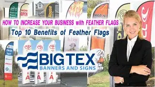 How Feather Flags Can Help Your Business - 10 Feather Flag Benefits