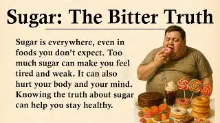 Sugar: THE BITTER TRUTH || 🧠🍫Learn English Through Story Level 3 || Graded Reader 🎧