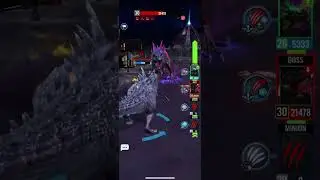 Emperor Mortem Rex vs Mortem Rex Night Raid boss Teamwork with Indolycan - Jurassic World alive