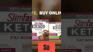 Slim Fast Keto Fat Bomb Snack Cluster Caramel Nuts & Chocolate, Keto Snacks for Weight Loss Low Carb