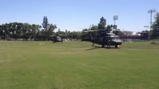 Fresno State Army ROTC Blackhawk Landing