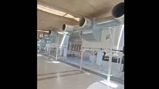 Beautiful View of Masjid Nabawi Roof ||        منظر جميل لسقف المسجد النبوي || Madina Ziyarat
