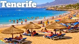 TENERIFE CELE MAI FRUMOASE PLAJE Los Cristianos si Las Vistas  Preturi Restaurante Terase Canary