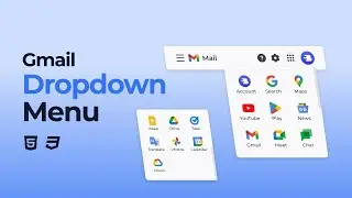 Dropdown Menu HTML CSS | Hover Effects