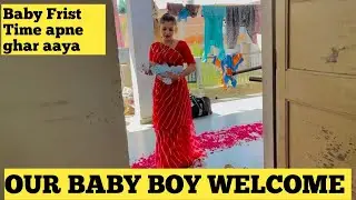 Riddhi and Our Baby Boy Welcome Vlog | sehwagriddhivlog