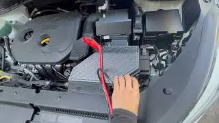 Как быстро и легко завести Hyundai Tucson с помощью пусковых проводов! (2016-2020)