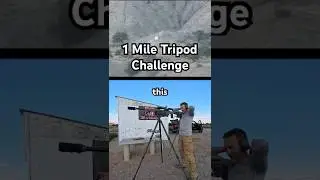1 Mile Standing Tripod Shot 😳 | 6.5 Creedmoor