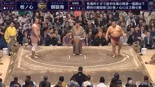 Tochinoshin vs Mitakeumi Mar 15 2019