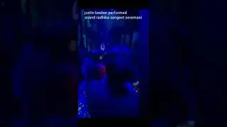 justin weber performance anantradhika sangeet