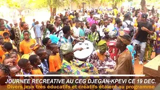 JOURN&Eacute;E RECREATIVE AU CEG DJ&Egrave;GAN KP&Egrave;VI CE 19 DEC. 2025