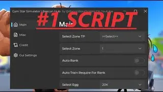 [RELEASE 2024] Gym Star Simulator INSANE OP SCRIPT (AUTO TRAIN REQUIRE RANK - AUTO WIN) | Beecon Hub