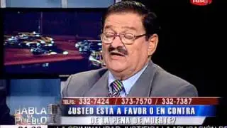 HABLA EL PUEBLO DEBATE SOBRE PENA DE MUERTE EN EL PERÚ (1/3) 20-11-13