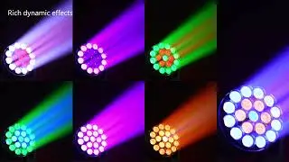 Joyfirst LED mini 1940 19x40W Wash Zoom Moving Head Stage Light