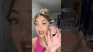 Makeup Revolution Bouncy Blur Blush ☁️  Light as a Cloud&rdquo; Review & Tryon