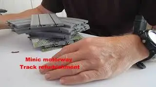 Minic motorway track refurbishment