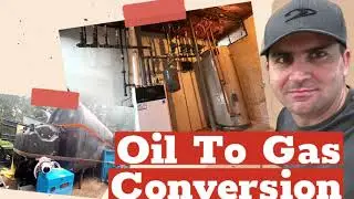 Oil to Natural Gas Heating Conversion in New England at our Old Country House