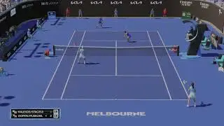 AO Tennis 2 Halexos Tweener Shot!