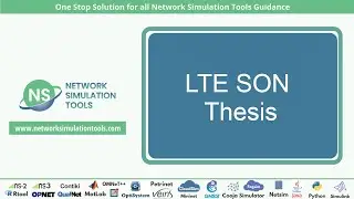 LTE SON Thesis | LTE SON Thesis Tutorials