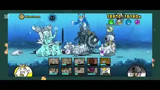 Venciendo a demonio alien 👿👽de color celeste 🤞😎