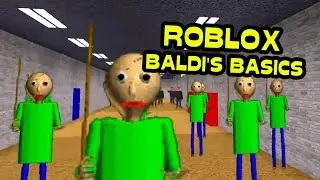 ROBLOX BALDI'S BASICS OBBY!!