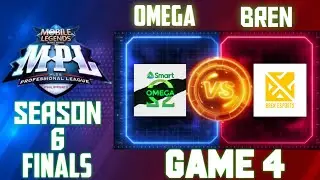 GAME 4 BREN ESPORTS VS OMEGA ESPORTS BO7 FINALS MPL PH SEASON 6 Full HD 1080p