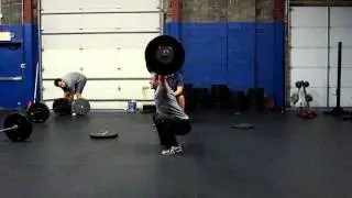 Tyler Quinn - Snatch 90k (198 lbs.) - No feet movement drills...