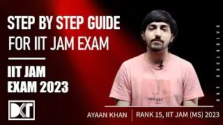 IIT JAM Exam | How To Crack JAM In Mathematical Statistics | By Ayaan Khan, Rank 13 JAM Exam 2022