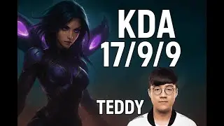 Kai'sa(Teddy) x Smoulder KOREAN CHALLENGER GAMEPLAY patch 25.22