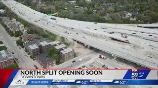 I-65 North Split begins reopening this weekend