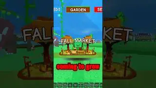 New FALL EVENT in Grow a Garden Update!  (Roblox)