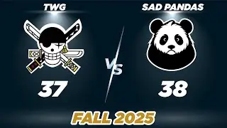 TWG vs Sad Pandas | FALL '25 | Los Angeles | South Conference | Week 2