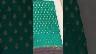Discover the Beauty of Satin Silk Banarasi Sarees at Radha Sarees #sareelove #saree #wedding