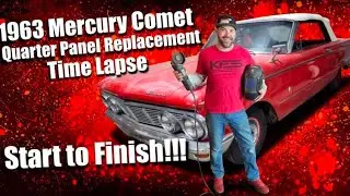 Rust Repair - Time Lapse - Full Job - Weld In Panel Replacement - 1963 Mercury Comet