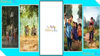 Happy children day status 2022 | WhatsApp full screen happy children day status | full screen status
