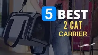 ⭕ Top 5 Best Cat Carrier for Two Cats 2023-2024 [Review and Guide]