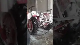 tractor foam wash