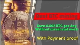 Hashrapid.io mining | Mine free BTC | Earn up to 0.002 BTC  per day | Legit mining site 2021