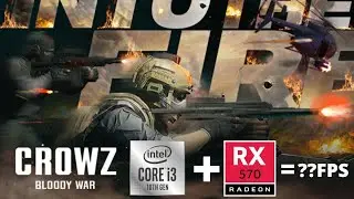 CROWZ RX 570 I3 10100F ALL SETTINGS 1080P